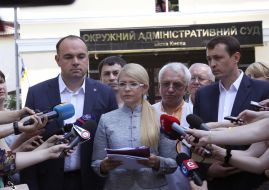 Юлія Тимошенко  та Олексій Кучеренко