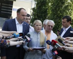 Юлія Тимошенко  та Олексій Кучеренко