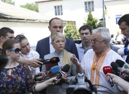 Юлія Тимошенко  та Олексій Кучеренко