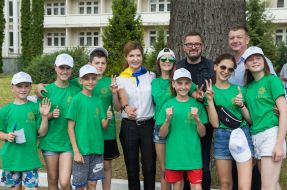 Marina Poroshenko and Alexander Ponomarev
