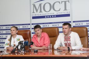 Tatiana Korniychuk, Nadiia Savchenko and Ivan Krulko