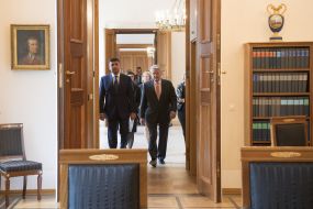 Vladimir Groisman and Joachim Gauck