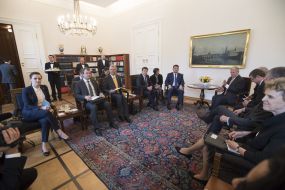 Vladimir Groisman and Joachim Gauck