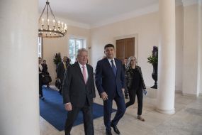 Vladimir Groisman and Joachim Gauck