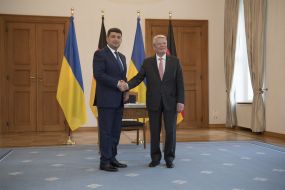 Vladimir Groisman and Joachim Gauck