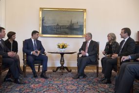 Vladimir Groisman and Joachim Gauck