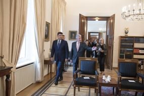 Vladimir Groisman and Joachim Gauck