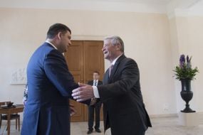 Vladimir Groisman and Joachim Gauck