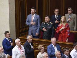 Vitali Klitschko and Stepan Poltorak