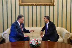 Meeting of Petro Poroshenko and Rosen Plevneliev