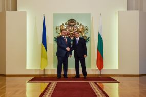 Meeting of Petro Poroshenko and Rosen Plevneliev