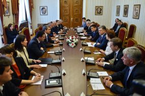 Meeting of Petro Poroshenko and Rosen Plevneliev