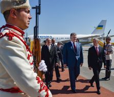 Petro Poroshenko in Bulgaria