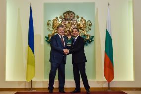 Meeting of Petro Poroshenko and Rosen Plevneliev