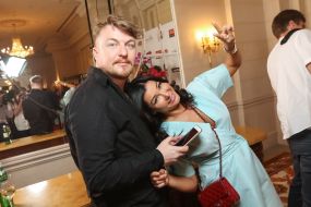 Alex Zalewski and Julia Aysina