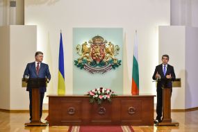 Meeting of Petro Poroshenko and Rosen Plevneliev