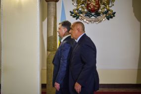 Meeting of Petro Poroshenko and Boyko Borisov