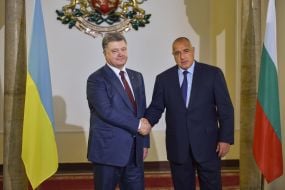 Meeting of Petro Poroshenko and Boyko Borisov