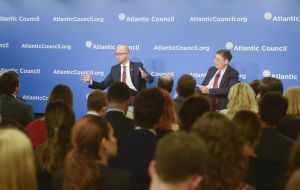 Arseniy Yatsenyuk and John Herbst