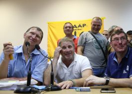 Валентин  Лихоліт та Юрій Луценко