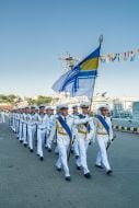 Торжества по случаю Дня ВМФ в Одессе