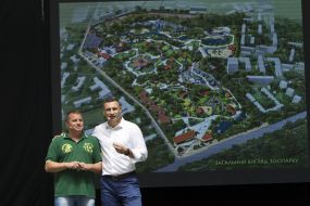 Vitaly Klychko and Kyrylo Trantin