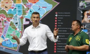 Vitaly Klychko and Kyrylo Trantin