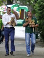 Vitaly Klychko and Kyrylo Trantin