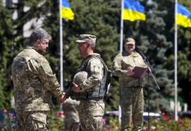 Petro Poroshenko on the celebrations