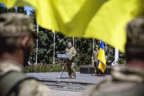 Petro Poroshenko on the celebrations