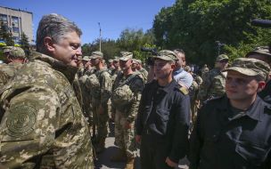 Petro Poroshenko on the celebrations