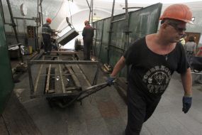 Repair of escalators at the metro station "Vokzalnaya"