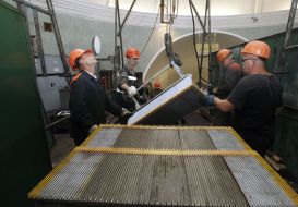 Repair of escalators at the metro station "Vokzalnaya"