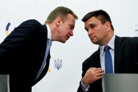 Павел Климкин и Берге Бренде