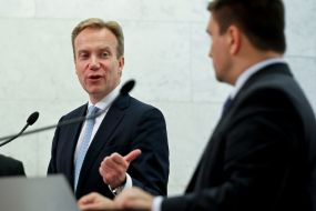 Павел Климкин и Берге Бренде