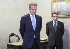 Владимир Гройсман и Берге Бренде