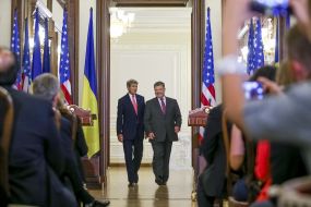 Meeting of Petro Poroshenko and John Kerry