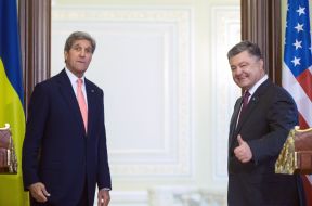 Meeting of Petro Poroshenko and John Kerry