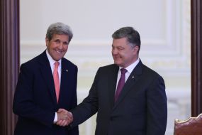 Meeting of Petro Poroshenko and John Kerry