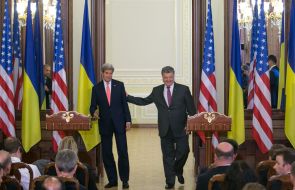 Meeting of Petro Poroshenko and John Kerry