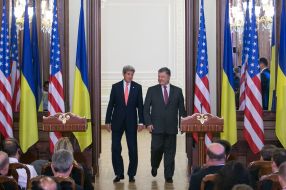 Meeting of Petro Poroshenko and John Kerry