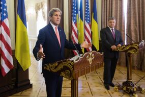 Meeting of Petro Poroshenko and John Kerry