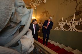 Meeting of Petro Poroshenko and John Kerry