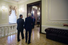 Meeting of Petro Poroshenko and John Kerry