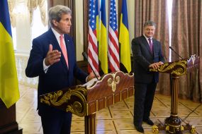 Meeting of Petro Poroshenko and John Kerry