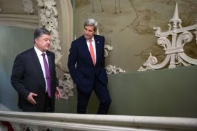 Meeting of Petro Poroshenko and John Kerry