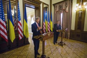 Meeting of Petro Poroshenko and John Kerry