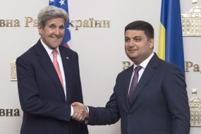 Meeting of Vladimir Groisman and John Kerry