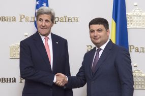 Meeting of Vladimir Groisman and John Kerry