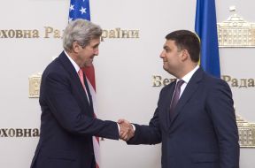 Meeting of Vladimir Groisman and John Kerry